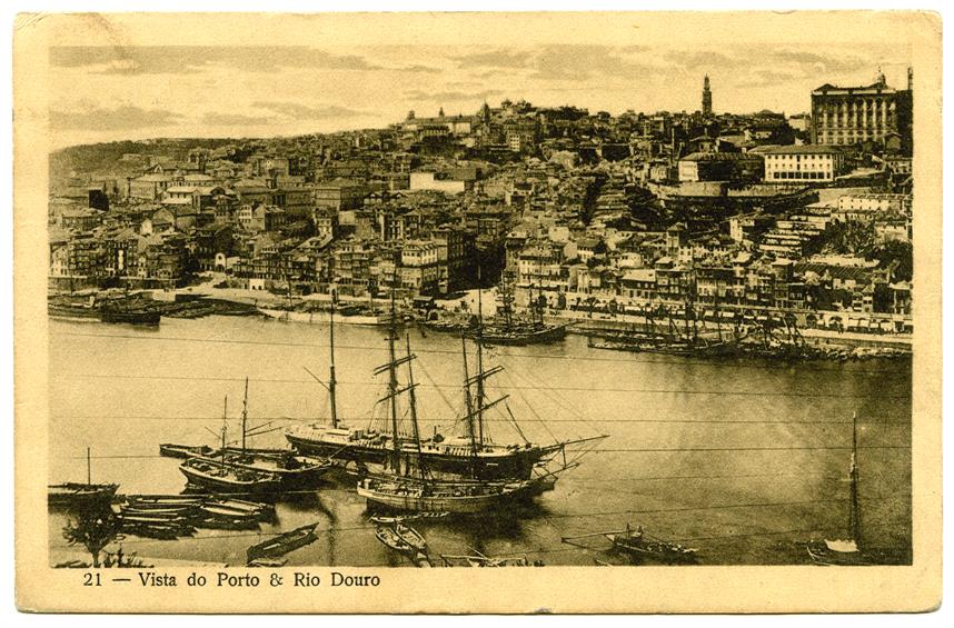 Vista do Porto e Rio Douro