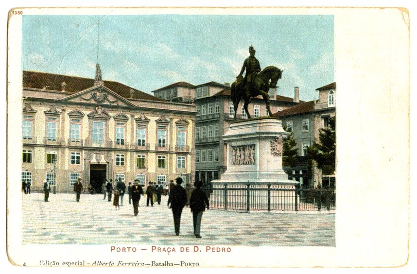Porto : Praça de Dom Pedro