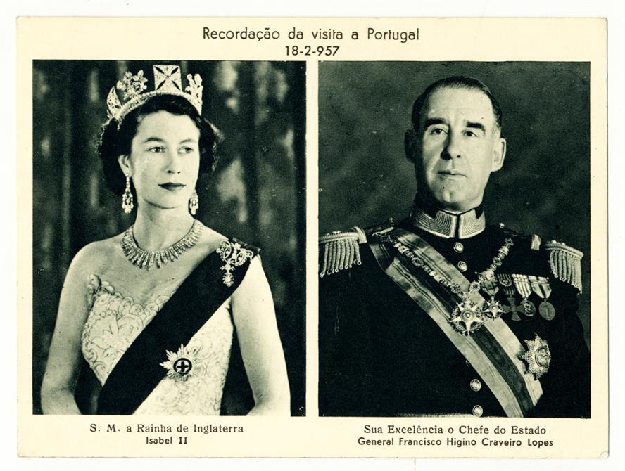 Recordação da Visita a Portugal [de] São M. a Rainha de Inglaterra