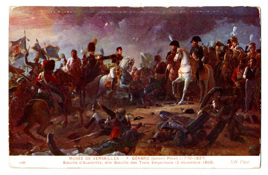 Bataille d' Austerlitz, dite Bataille des Trois Empereurs : 2 décembre 1805