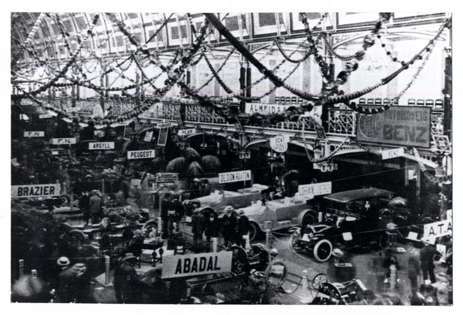Salão Automóvel no Palácio : 1914