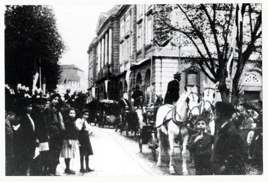 Visita de Dom Manuel II ao Porto : 1908