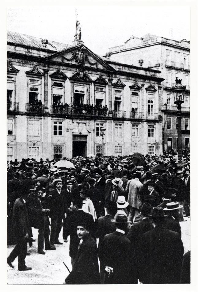 Uma manifestação em 9.05.1912