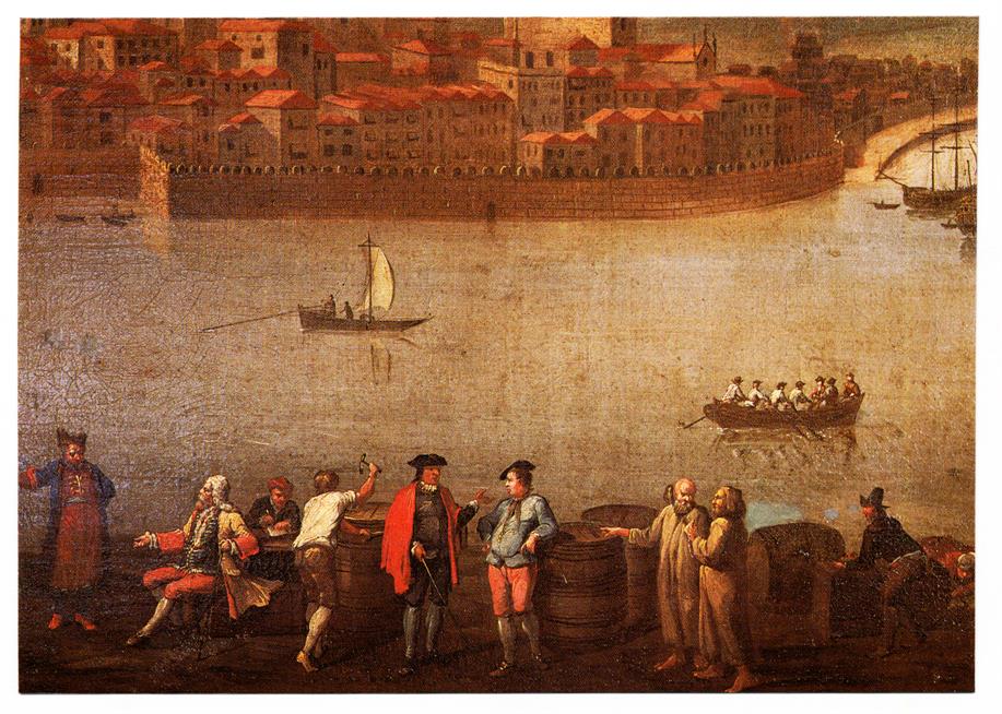 VISTA DO Porto / Pint. A óleo (séc. XVII?): Pormenor / Autor desconhecido (Colec. Arquivo Histórico Municipal do Porto)