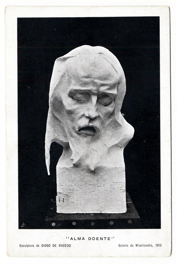Alma doente : Esculptura de Diogo de Macedo : Galeria da Misericórdia