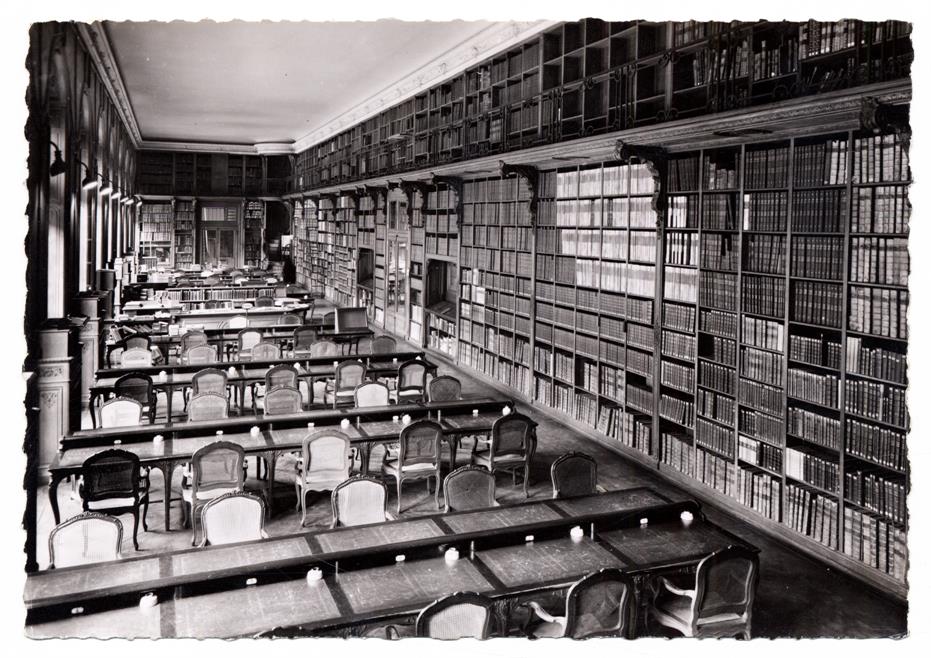 Bibliothéque Nationale : Paris : Cabinet des manuscrits : Salle de travail