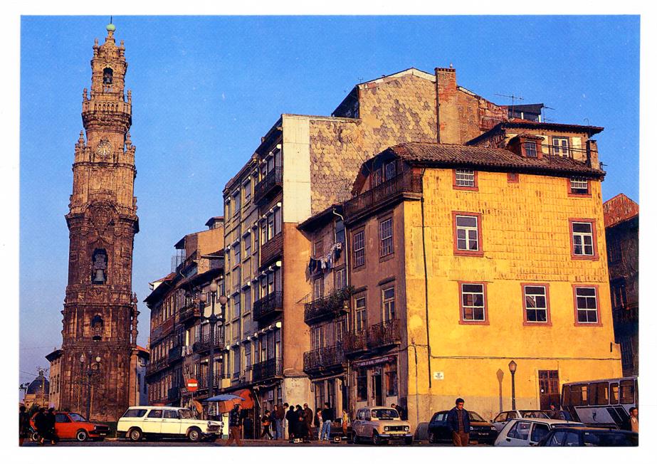 12 Postais do Porto : vista : Torre dos Clérigos