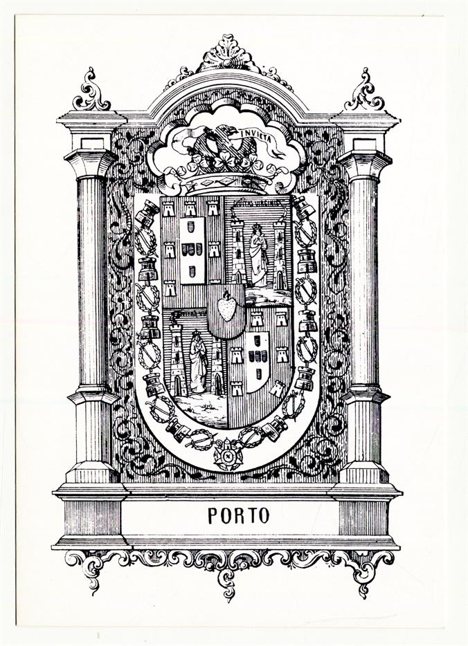 Porto In : Barbosa, Inácio de Vilhena, As cidades e villas da Monarchia Portugueza que teem brasão d'armas