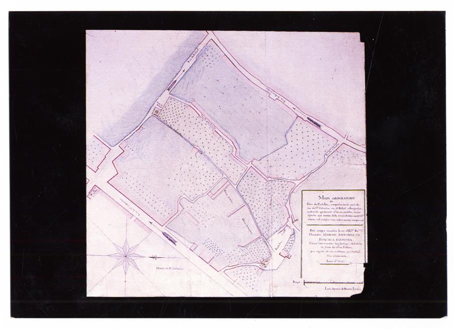 Terrenos onde se veio a implantar o Mercado do bolhão, 1810 (original do A.H.M.P.)