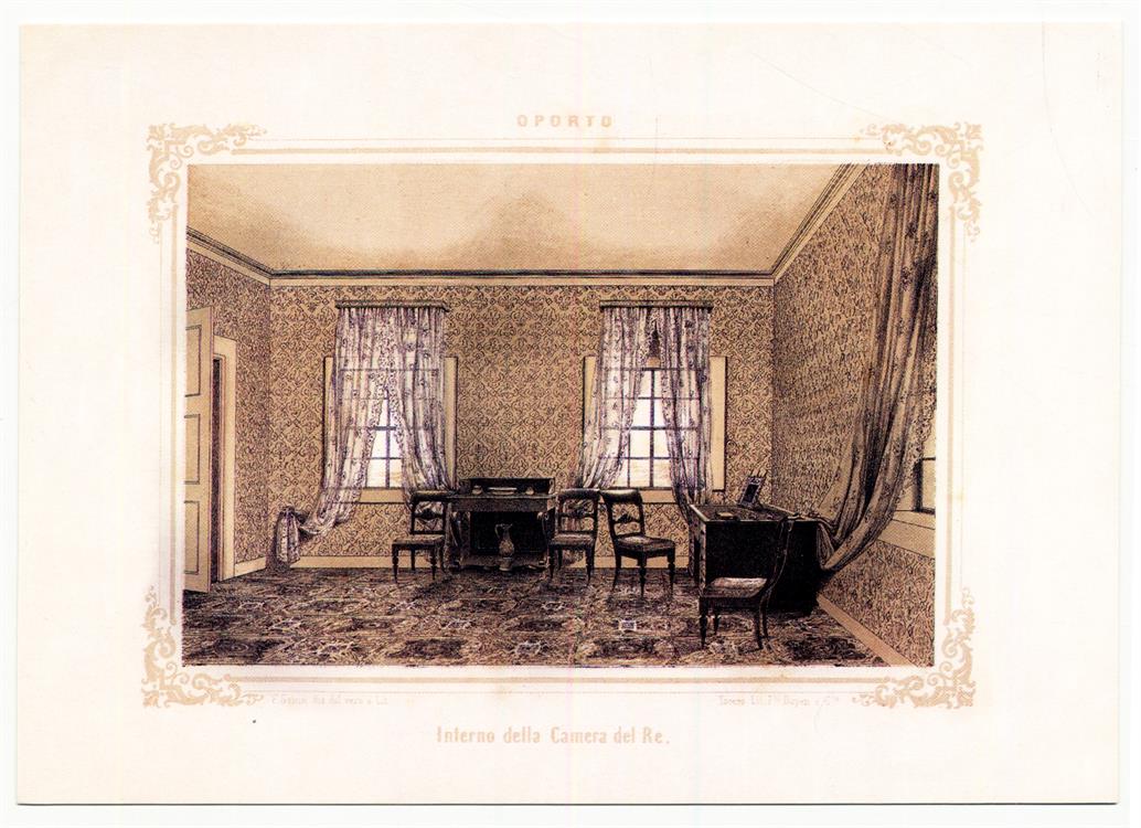 Interno della Camera del Re : rimembranze di Oporto, 1851