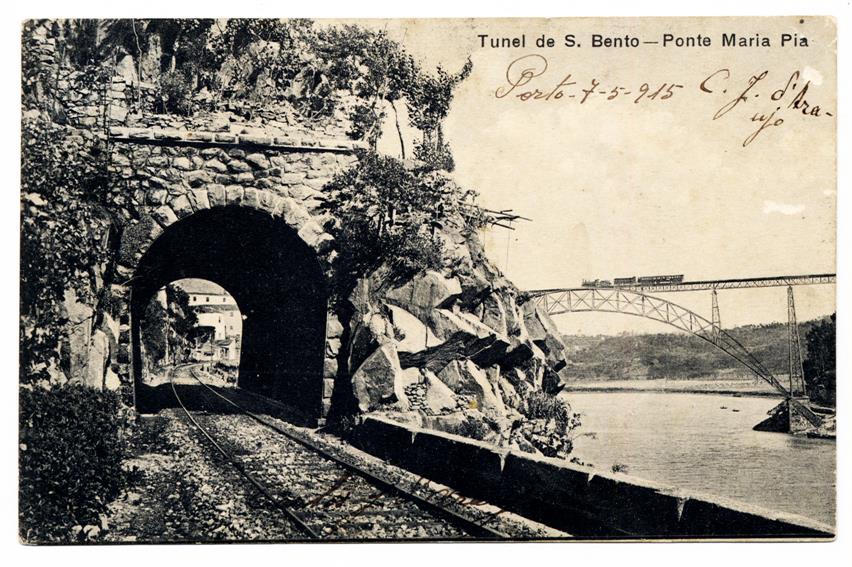 Tunel de São Bento : Ponte Maria Pia