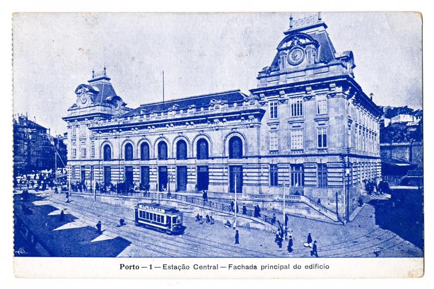Porto : Estação Central : fachada principal do edifício
