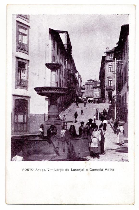Porto antigo : Largo do Laranjal e Cancela Vella
