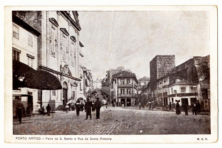 Porto antigo : Feira de São Bento e Rua de Santo António