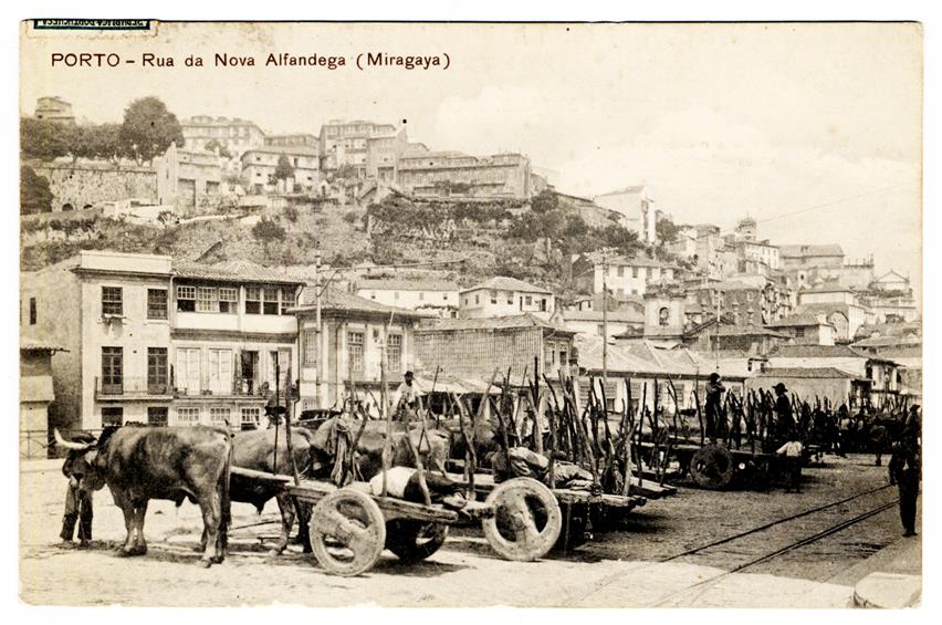 Porto : Rua da Nova Alfândega (Miragaia)