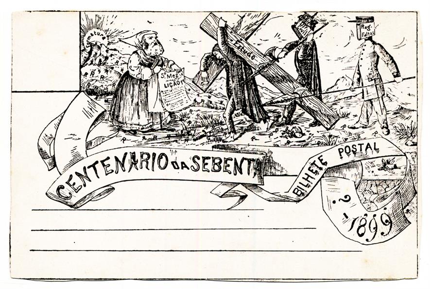 Centenário da Sebenta : Bilhete Postal
