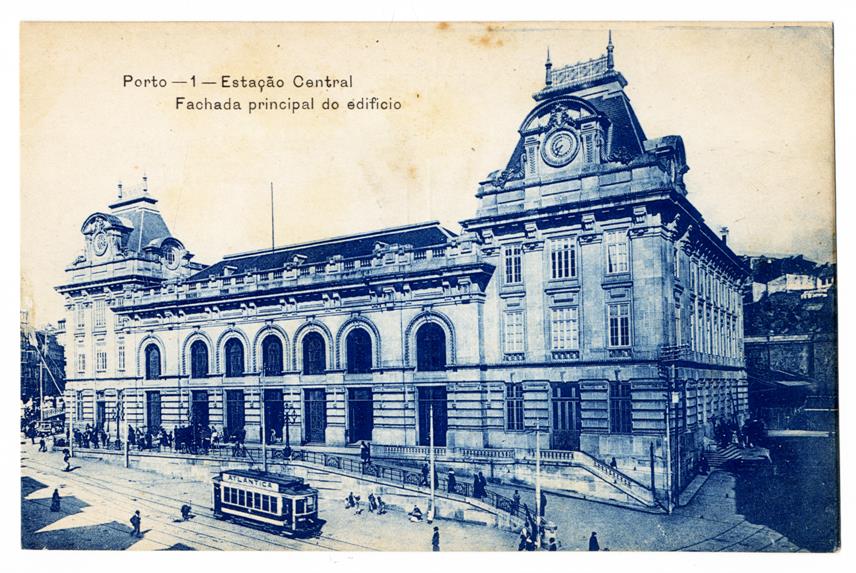 Porto : Estação Central : Fachada principal do edifício