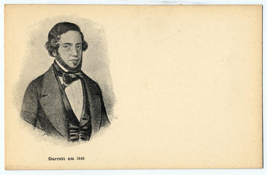 Homenagem a Garrett : Garrett em 1840