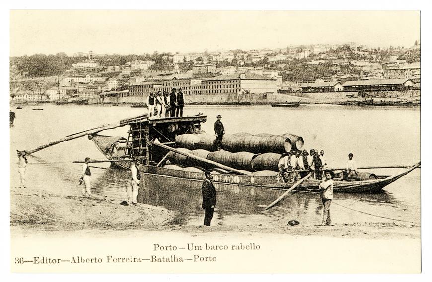 Porto : um barco rabello