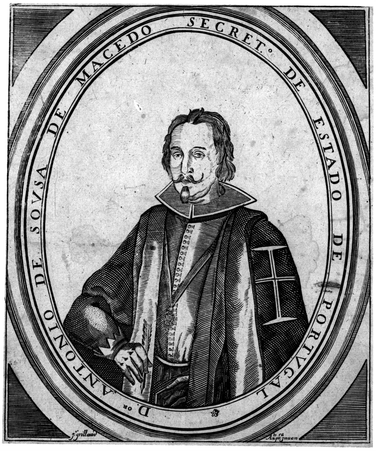 Revolução de 1640 : Doutor António se Sousa Macedo : Secretário de Estado de Portugal