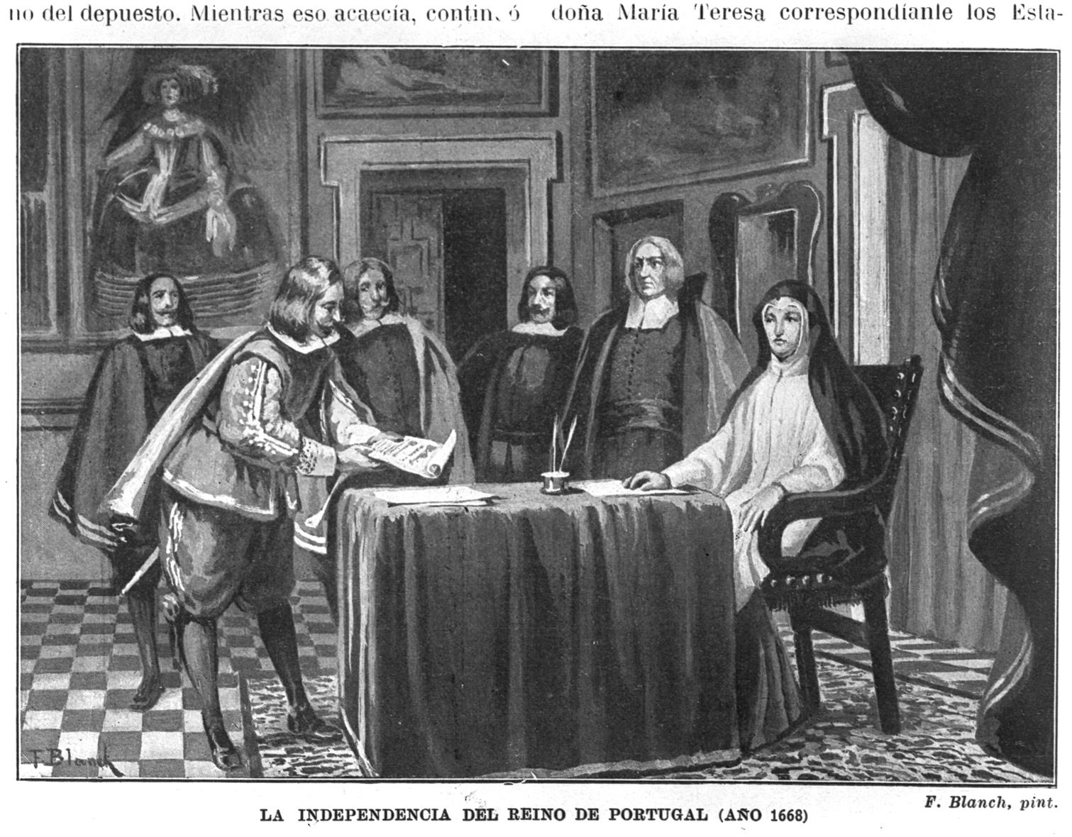 Revolução de 1640 : la independencia del reino de Portugal en 1668