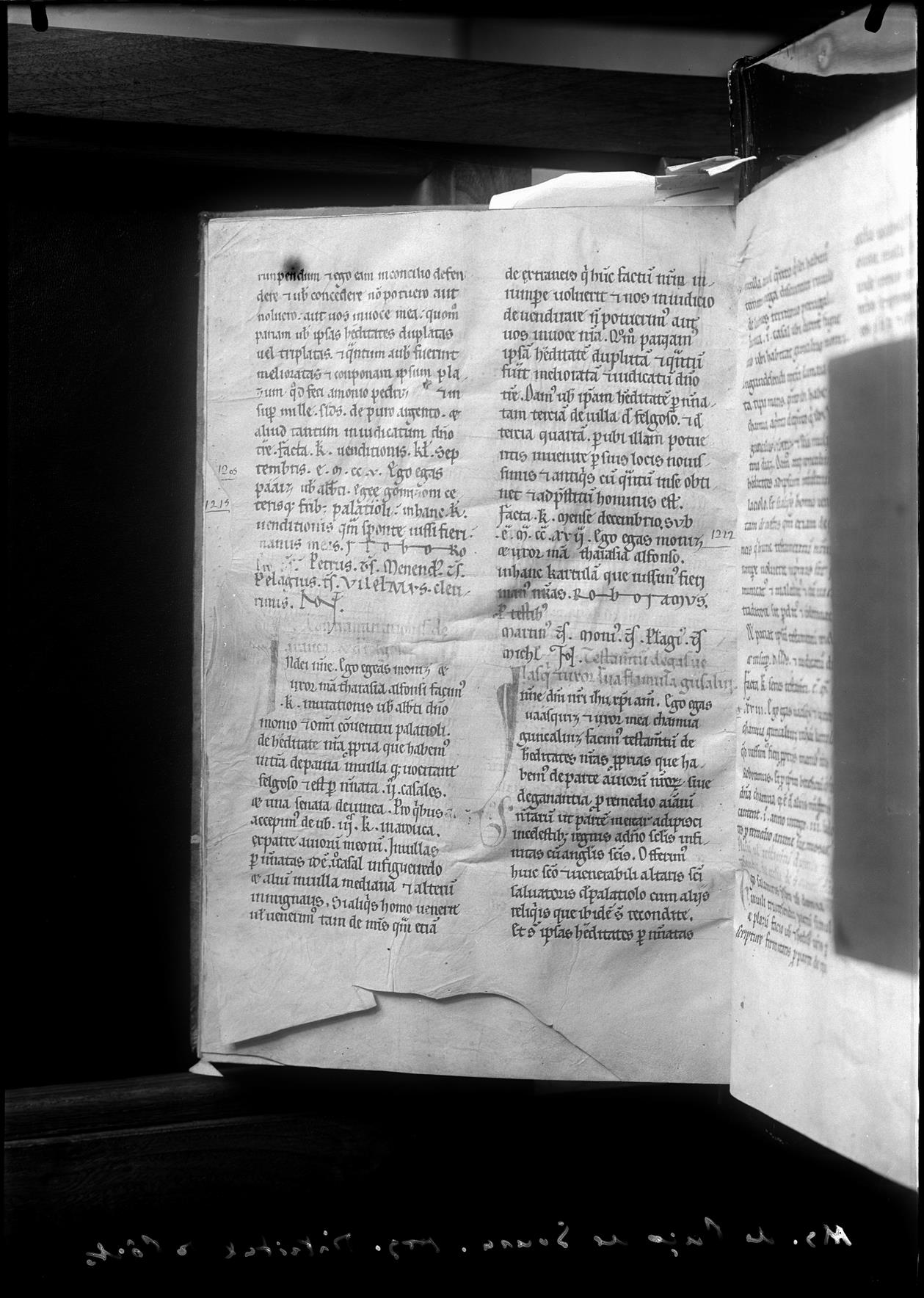 Obra manuscrita dos séculos XII e XIII