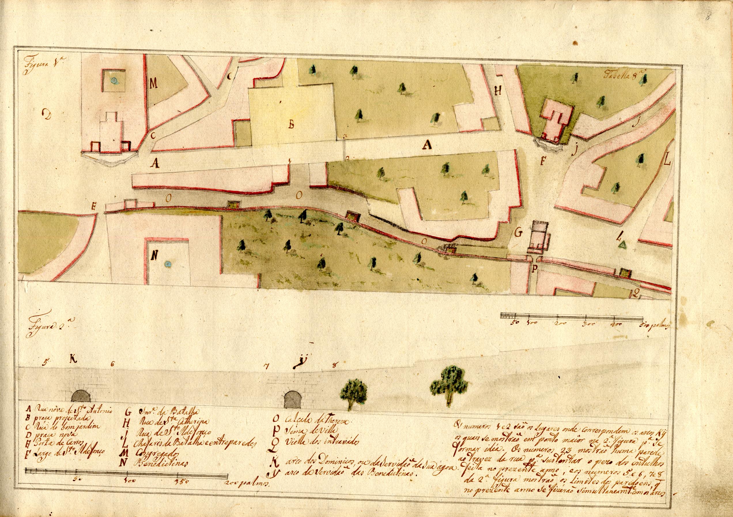 Mapas das obras públicas que estiveram em ação neste presente ano de 1789