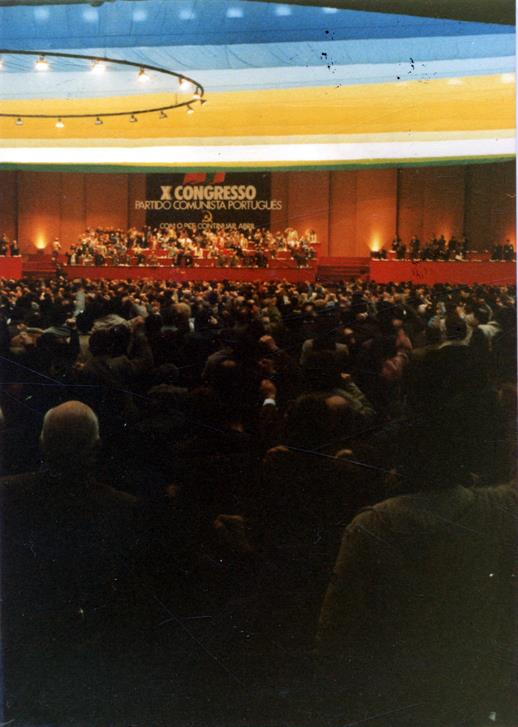 X Congresso do Partido Comunista Português no Palácio de Cristal