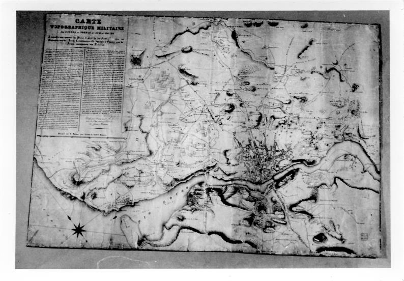 Carte topographique militaire