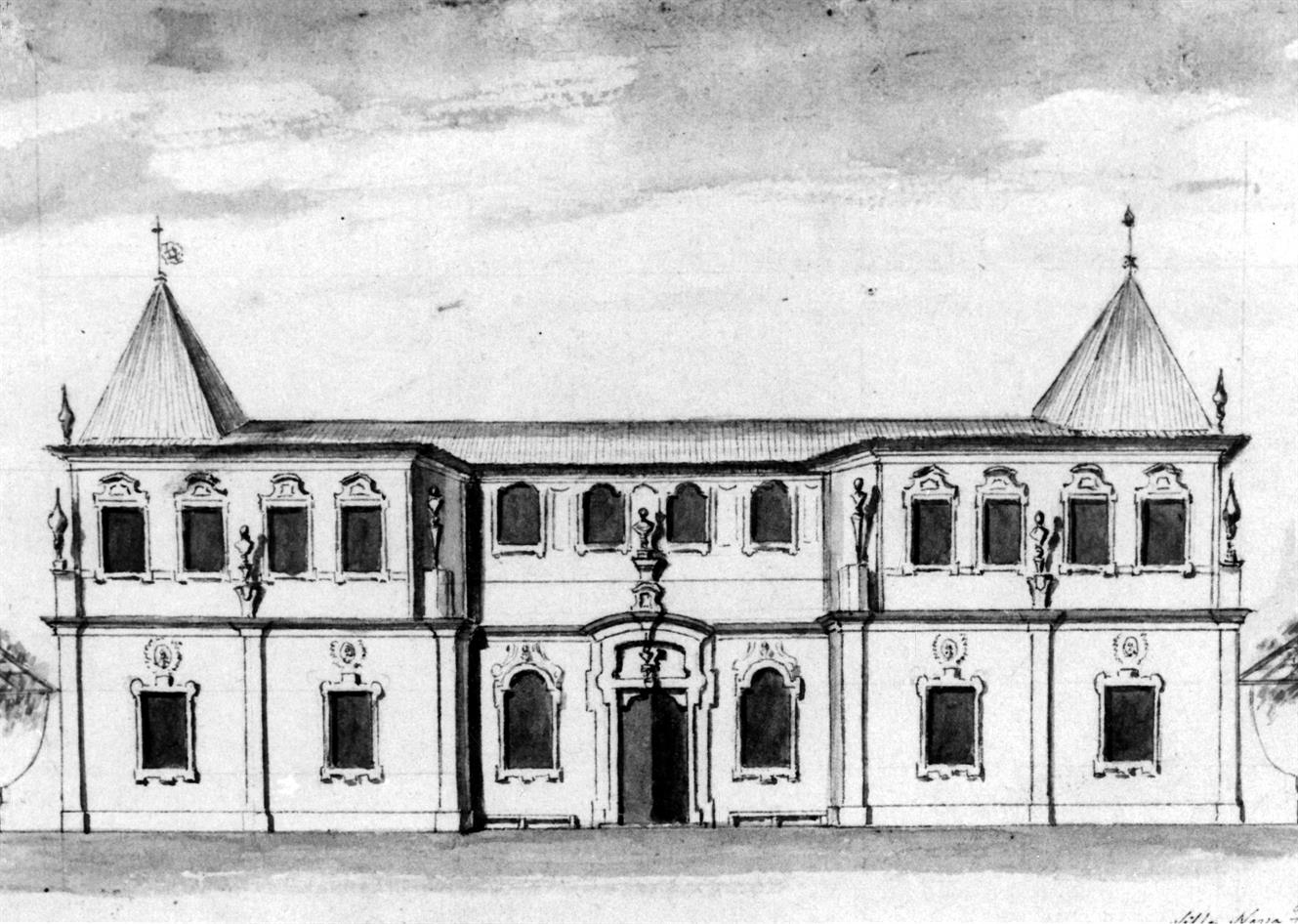 Edifícios do Porto em 1833 : Palácio do Freixo