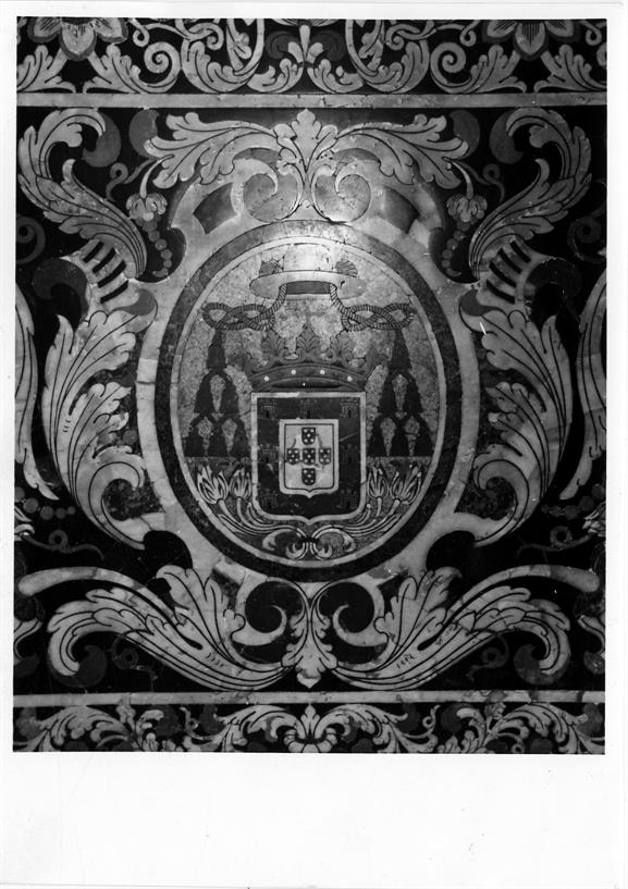 Pormenor do frontal do altar da capela tumular do cardeal Dom Veríssimo de Lencastre