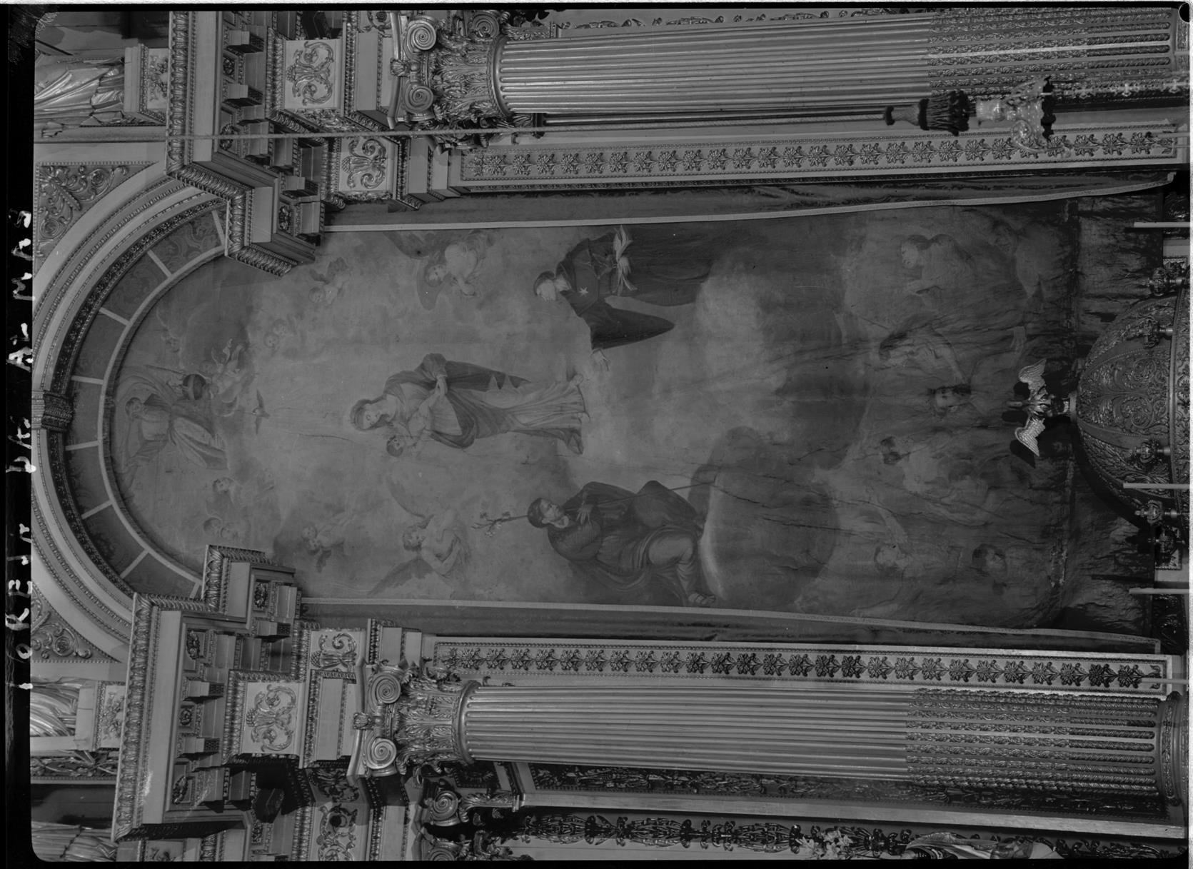 Alguns retábulos e painéis de igrejas e capelas do Porto : Capela das Almas de São José das Taipas : painel da capela-mor