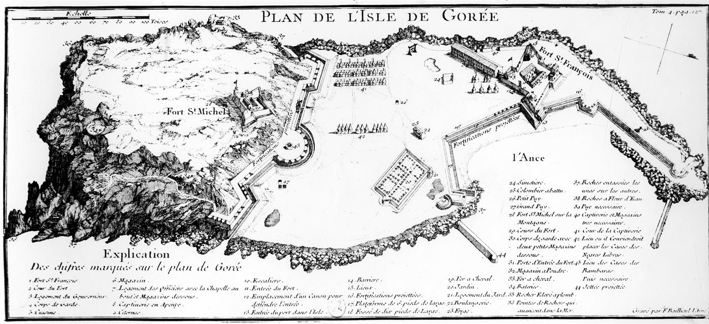 Plano da Ilha de Gorreia