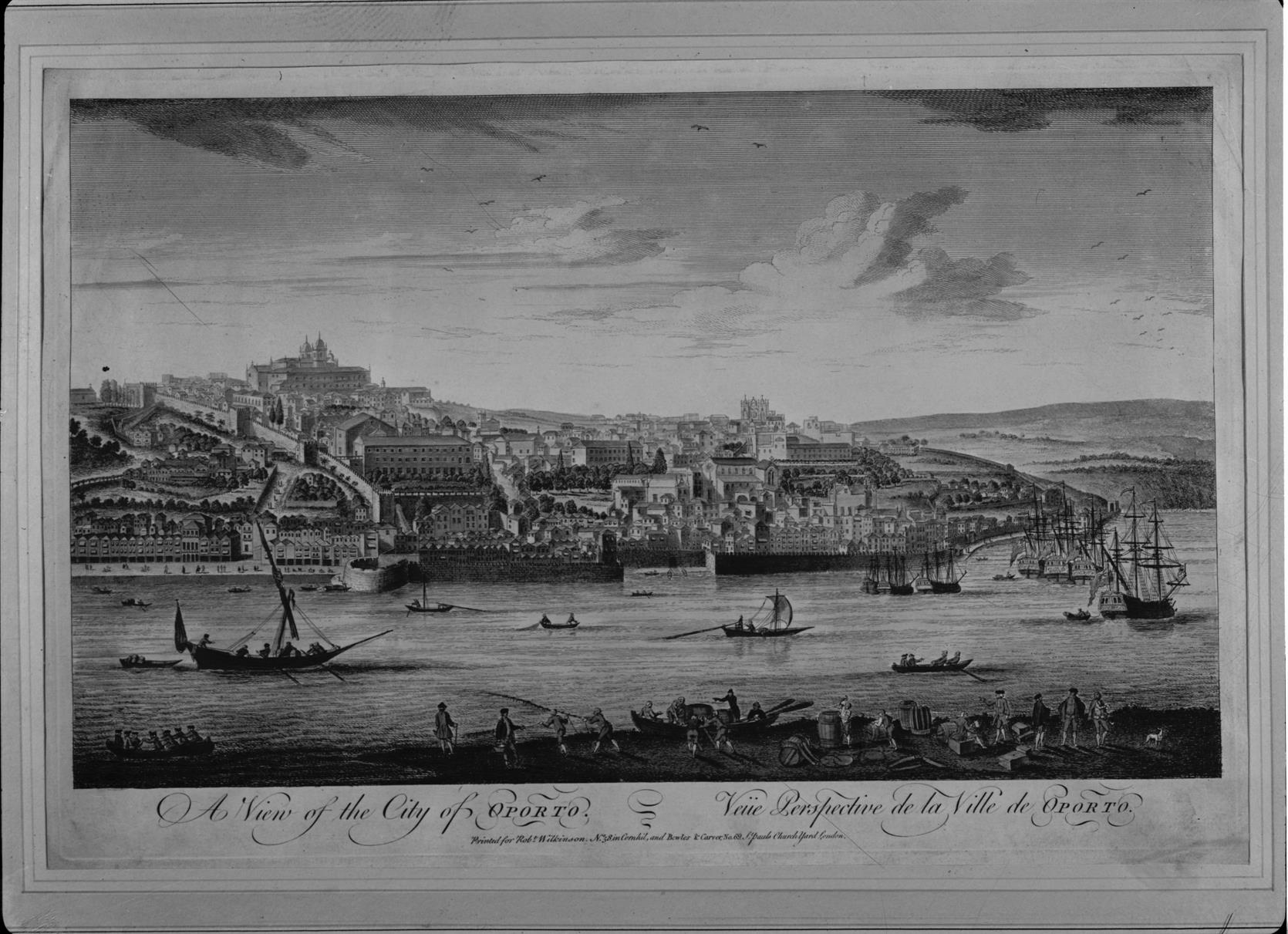 O rio e o mar na vida da cidade : A view of the City of Oporto = Vue perspective de la Ville de Oporto = Vista da Cidade do Porto