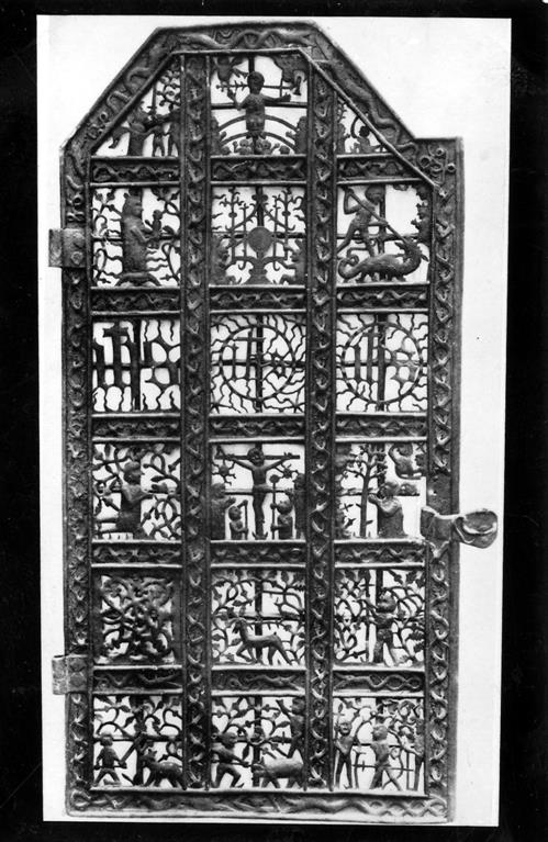Ferros forjados do Porto : Áustria : porta de tabernáculo : século XV