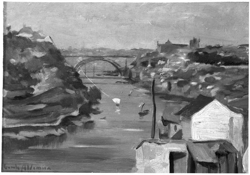 Como alguns artistas viram o Porto : panorama do Douro
