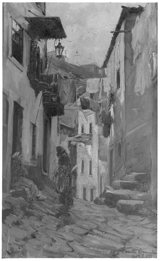 Como alguns artistas viram o Porto : a casa do Senhor da Boa Fortuna : Barredo