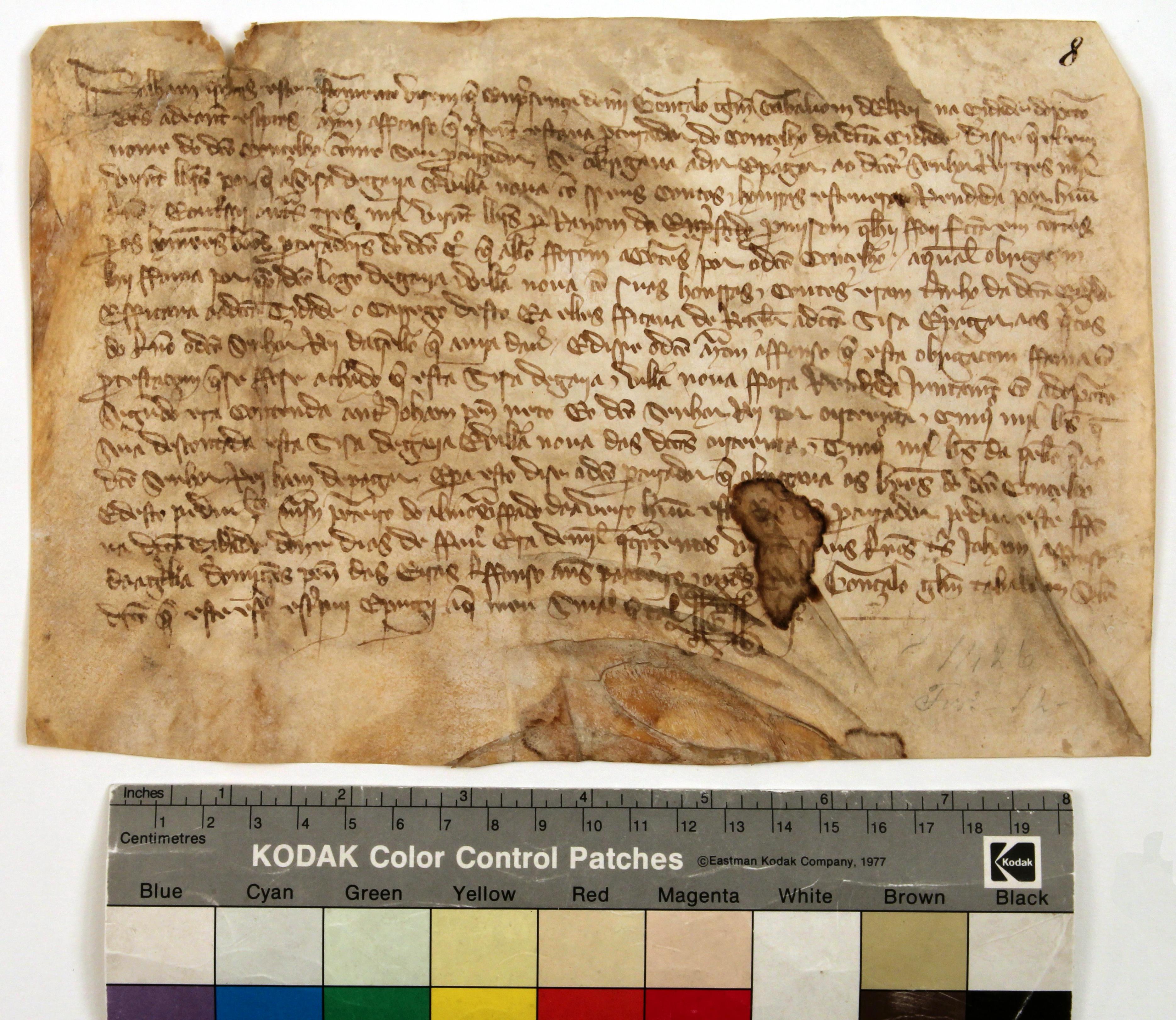 [Carta da Câmara do Porto ao rei em que se regista a obrigação do pagamento da sisa de Gaia e Vila Nova]