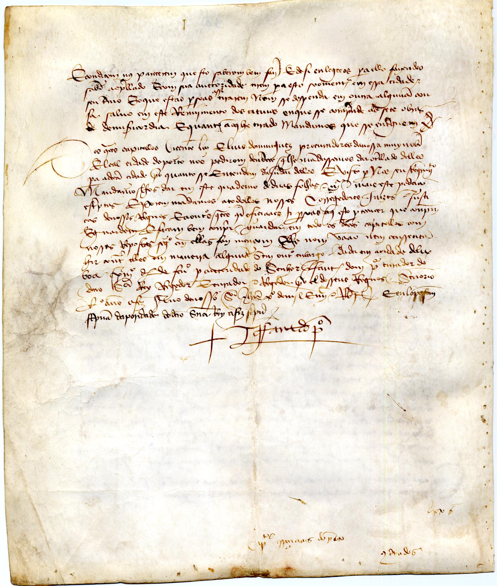 [Traslado de capítulos de Cortes especiais apresentados pelo Porto nas Cortes de Lisboa (1446)]