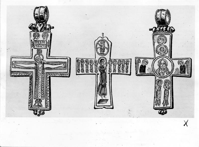 Imagens de Nossa Senhora : cruz relicário