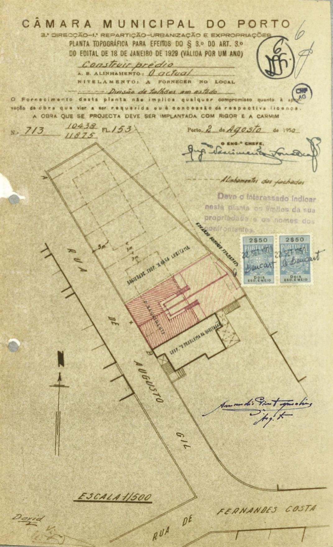 Planta topográfica