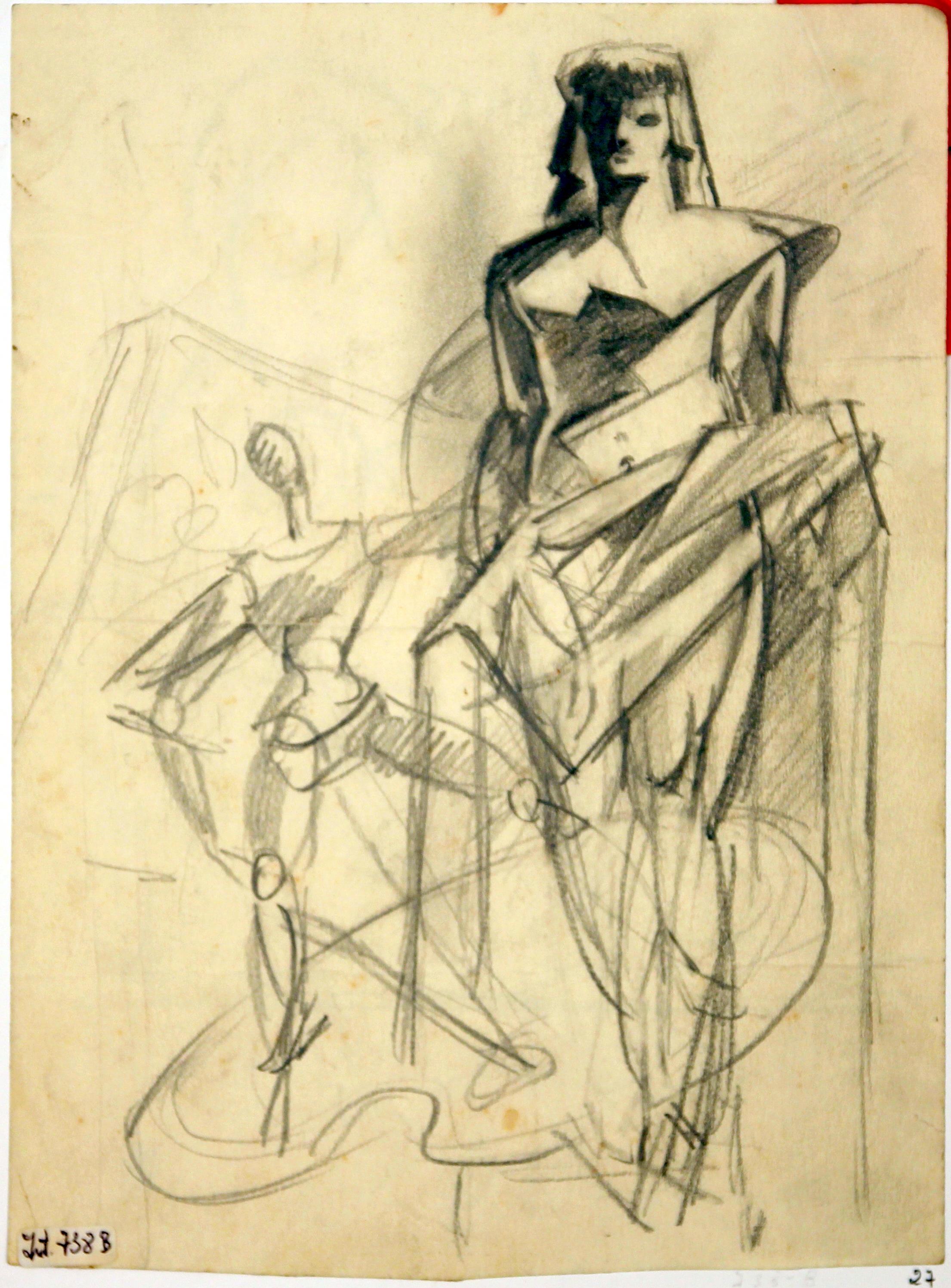 [II Exposição de Artes Plásticas : Fundação Calouste Gulbenkian : Dezembro 1961 : Pavilhão FIL : estudo]