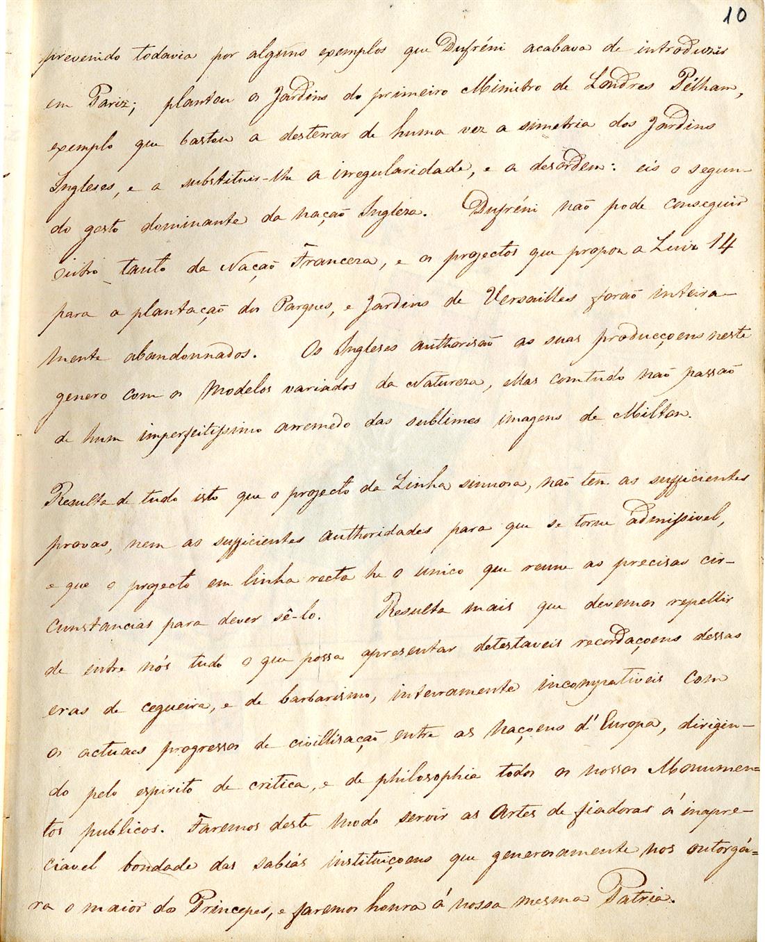 [Parecer de Joaquim da Costa Lima Sampaio sobre a abertura da Rua Ferreira Borges]