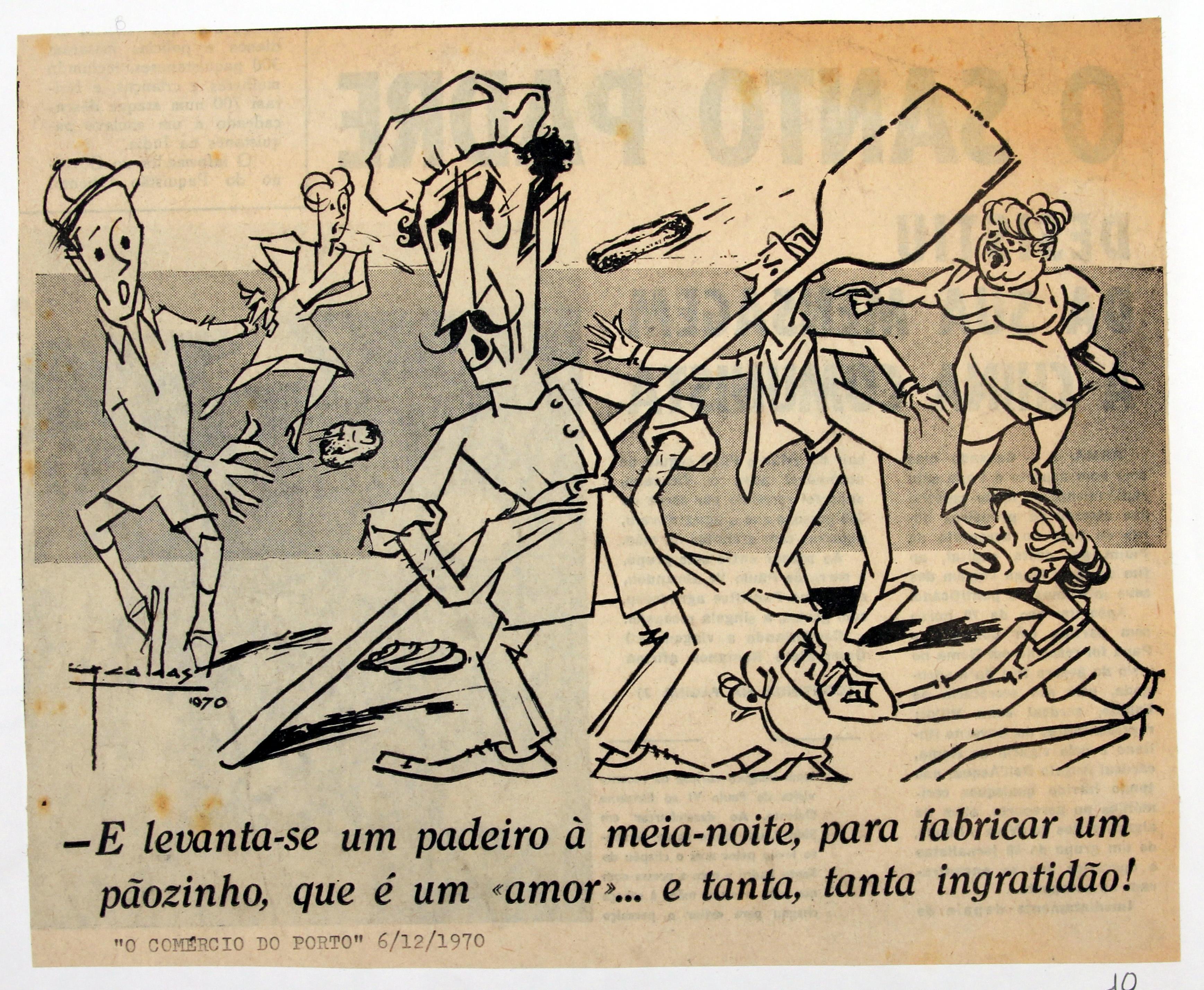 «O Comércio do Porto» : 1970 - 1972 : - e levanta-se um padeiro à meia-noite ()
