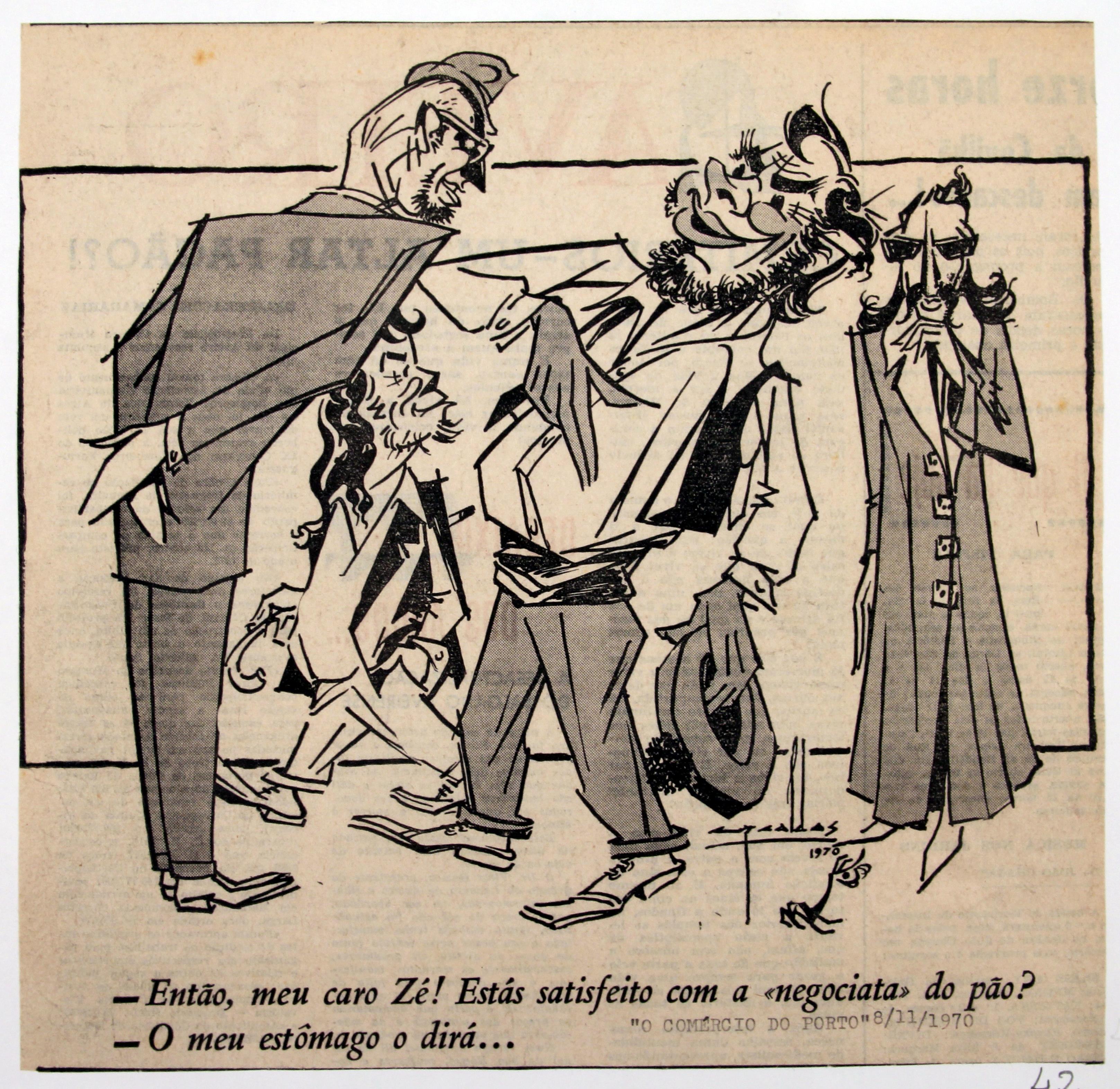 «O Comércio do Porto» : 1970 - 1972 : - então, meu caro Zé! ()