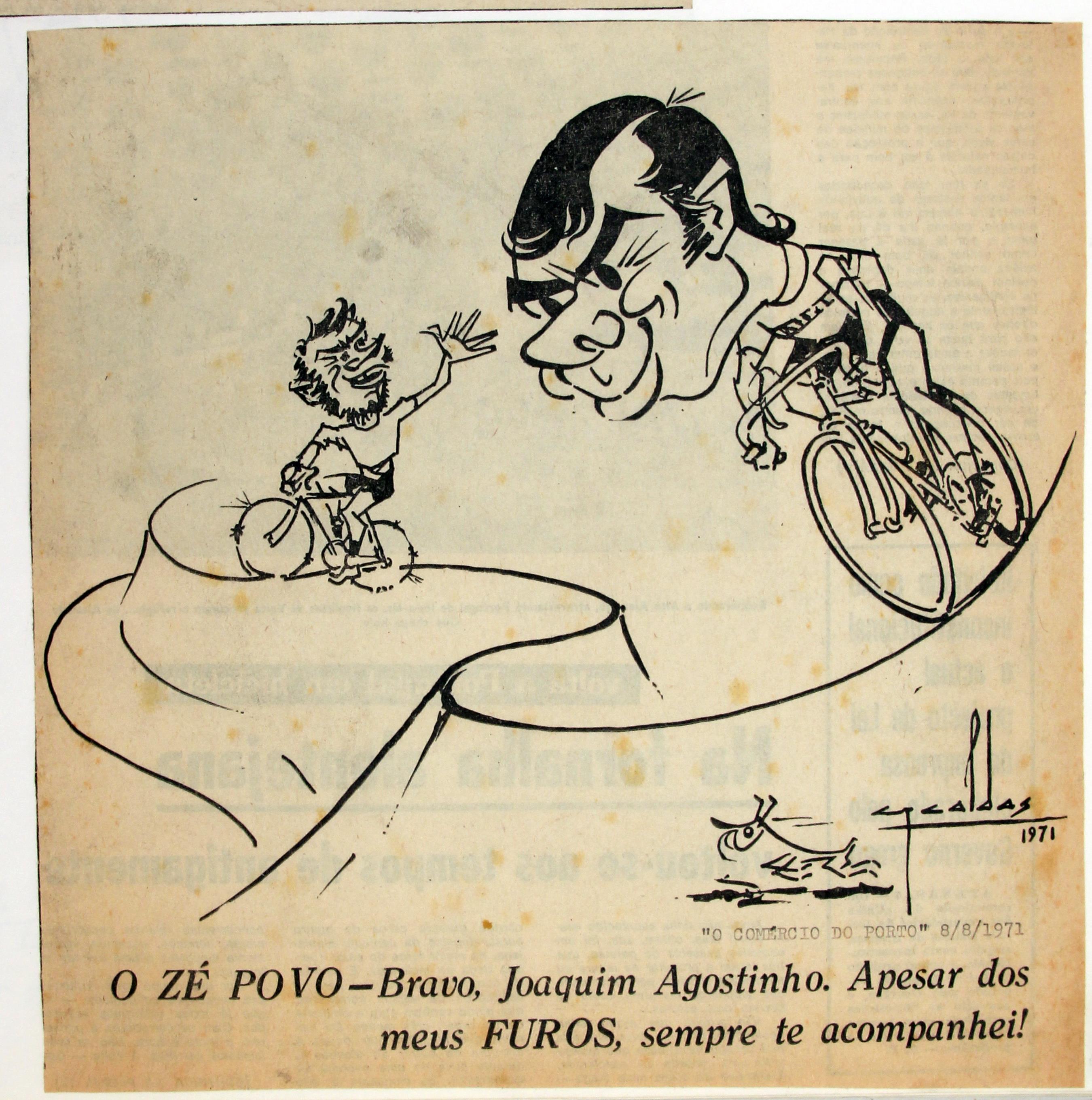 «O Comércio do Porto» : 1970 - 1972 : O Zé Povo - bravo, Joaquim Agostinho ()