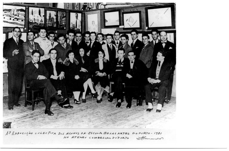 Primeira exposição coletiva dos alunos da Escola de Belas Artes do Porto : 1931