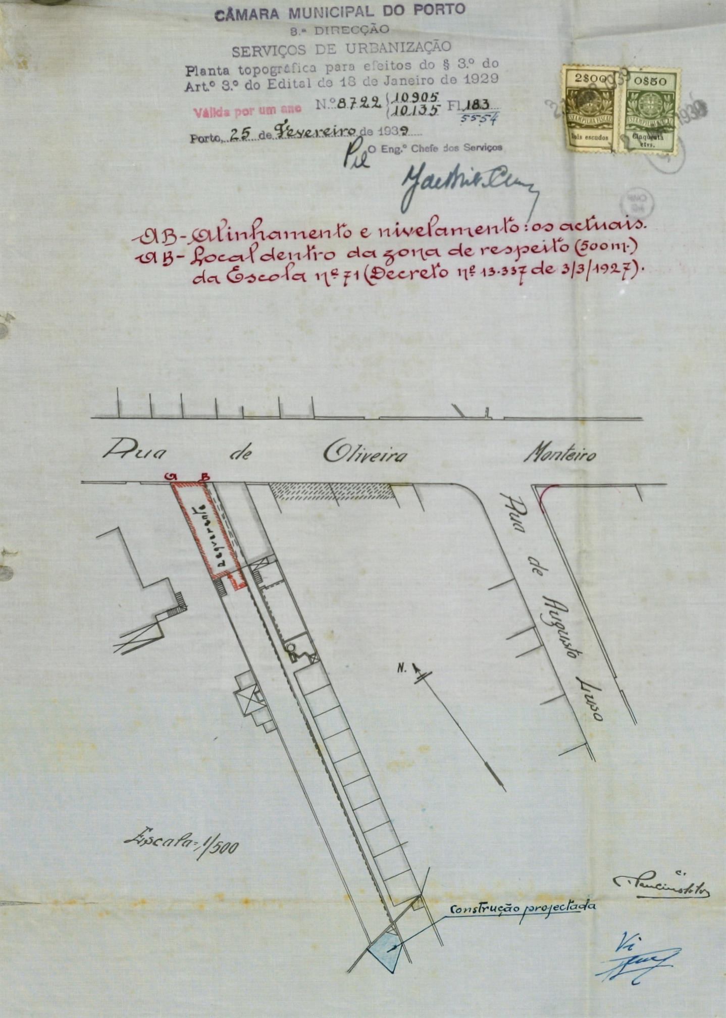 Planta topográfica