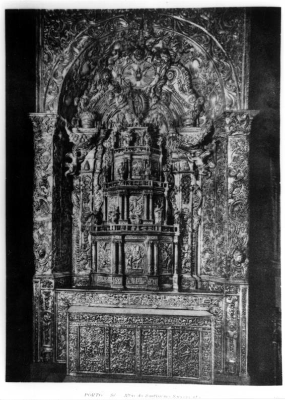 Nicolau Nasoni : um artista italiano no Porto : altar de prata da capela do Santíssimo Sacramento : Igreja da Sé