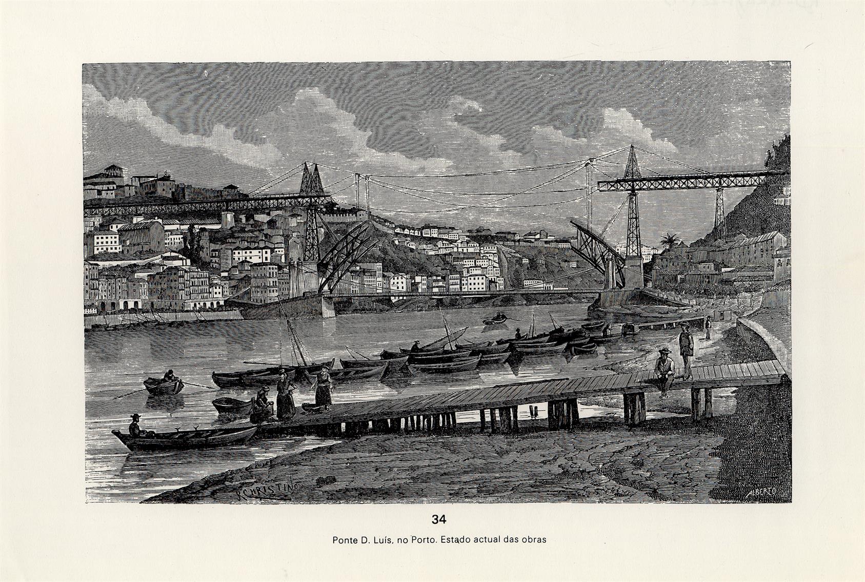 Ponte Dom Luís, no Porto : estado atual das obras